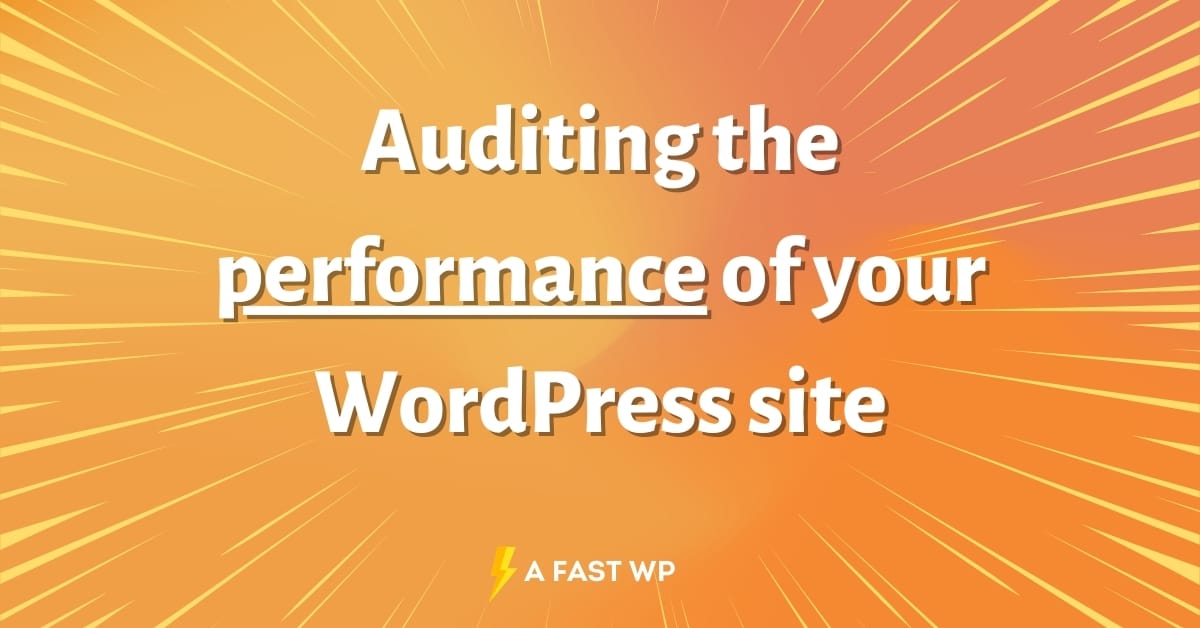 quand optimiser webperf